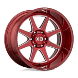 XD XD844 20X9 8X170 BR-RED MILL 18MM Wheels