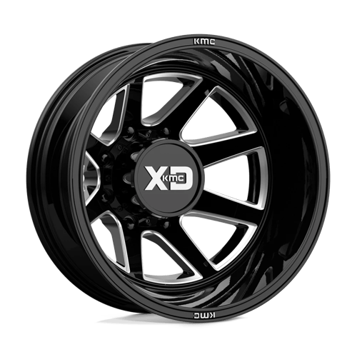 XD XD845 22X8.25 8X210 G-BLK MILL -195MM Wheels