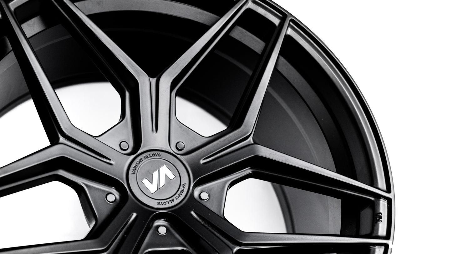 19x11 Satin Black Cold Forged Collection XENON Variant Forged  Alloy Wheels