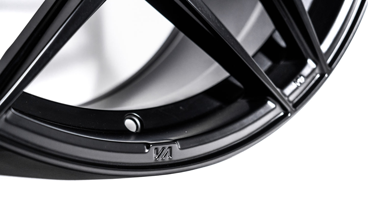 19x10 Satin Black Cold Forged Collection XENON Variant Forged  Alloy Wheels