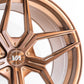 20x9 Brushed Bronze Cold Forged Collection XENON Variant Forged  Alloy Wheels