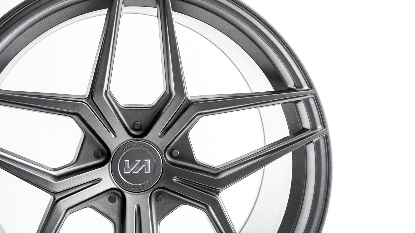 19x11 Satin Gun Metal Cold Forged Collection XENON Variant Forged  Alloy Wheels