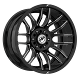 XF OFFROAD Gloss Black Milled XF-232 20x10 5x127/5x139.7 Wheels