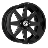 XF OFFROAD Gloss Black Milled XF-236 20x9 8x165.1/8x170 Wheels