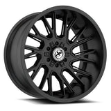 XF OFFROAD Satin Black XF-230 17x9 5x127/5x139.7 Wheels