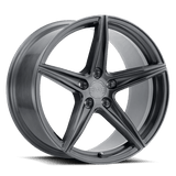 XO XOAKD 20X9 5X4.5 BRSH-GNMTL 20MM Wheels