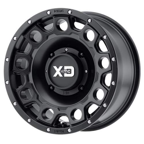 XD Powersports XS129 15X7 4X137 S-BLK 10MM Wheels