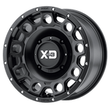 XD Powersports XS129 14X7 4X110 S-BLK 10MM Wheels