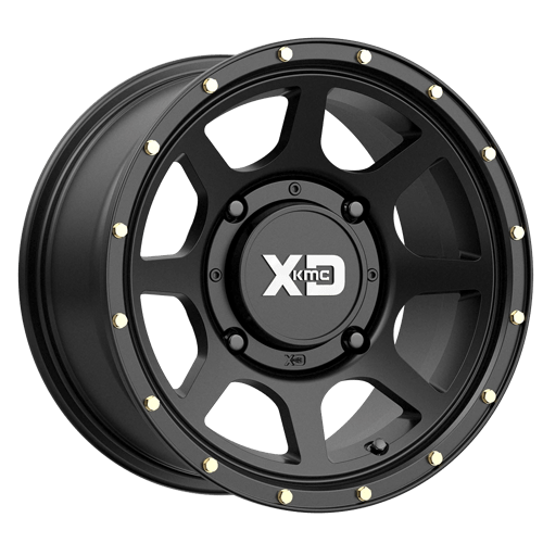 XD Powersports XS134 14X7 4X110 S-BLK 38MM Wheels