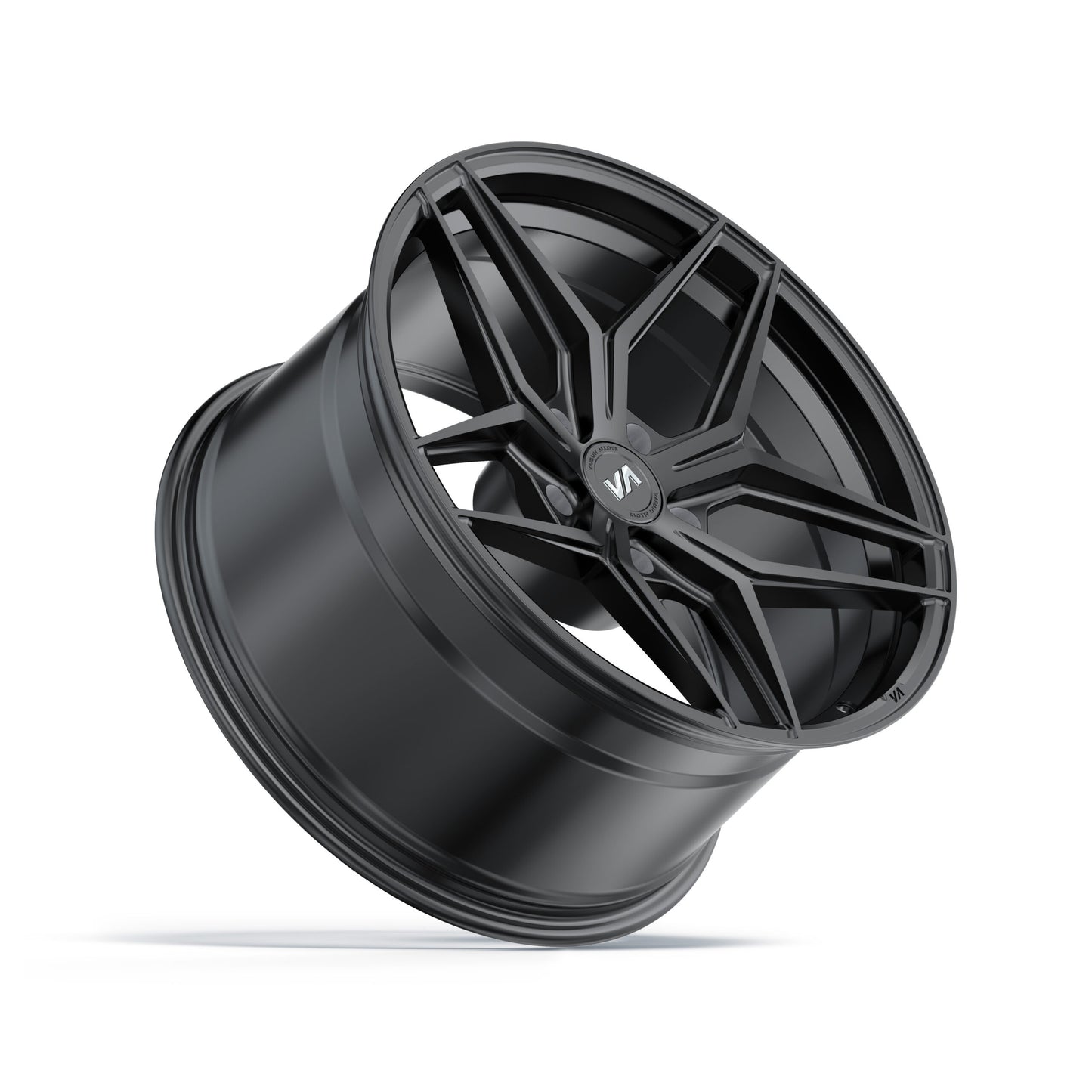 20x10 Satin Black Cold Forged Collection XENON Variant Forged  Alloy Wheels