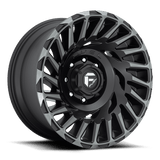 Fuel MATTE MACHINED DOUBLE DARK TINT D683 CYCLONE 20x10 8x180 Wheels