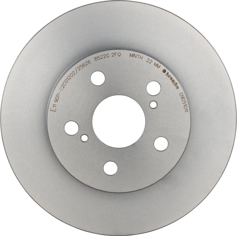 Brembo 15-20 Acura TLX/17-22 Honda CR-V Rear UV Coated Rotor