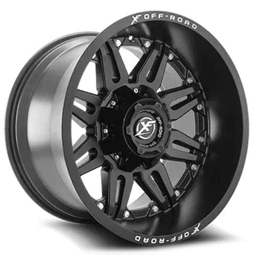 XF OFFROAD Matte black XF-204 22x10 5x139.7/5x150 Wheels