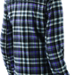 River Road Cameo Flannel Moto Shirt Womens - Small