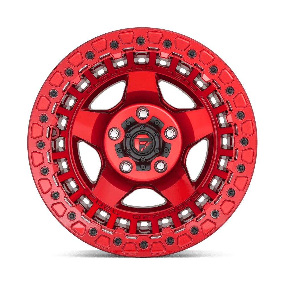 FUEL D117 WARP BEADLOCK 17x9 5x127 -15 CANDY RED