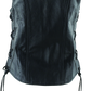 River Road Sapphire Leather Vest Black Womens - Small
