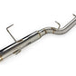 ISR Performance Series II - EP Single Tip Blast Pipe Exhaust Non Resonated- 95-98 Nissan 240sx (S14)