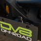 DV8 Offroad Universal Quick Release D-Ring License Plate Mount