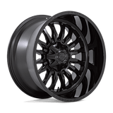 Fuel MATTE BLACK WITH GLOSS BLACK LIP D796 22x12 6x135/6x139.7 Wheels