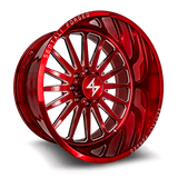 Sentali Forged Red Milled SF2RM 30x16 5x139.7 Wheels