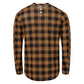 USWE Flannel Long Sleeve Lightweight Off-Road Jersey Bronze - Large