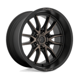 Fuel MATTE BLACK DOUBLE DARK TINT D762 20x10 6x139.7 Wheels