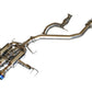 Invidia 22+ HONDA CIVIC TYPE-R FL5 R400 SINGLE LAYER TI TIP FULL CAT-BACK (NON POLISH PIPE)