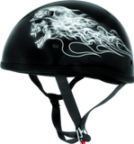 Skid Lids Biker Skull Original Helmet - Medium