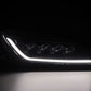 AlphaRex 99-09 Honda S2000 NOVA-Series Projector LED Headlights - Alpha-Black