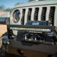 DV8 Offroad 20in Halo Elite Single Row Light Bar with Accent Light - White/Amber