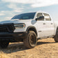 DV8 Offroad 19-25 RAM 1500 Crew Cab OE Plus Side Steps - Black Steel