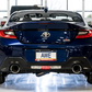 AWE Tuning Subaru BRZ/ Toyota GR86/ Toyota 86 Touring Edition Cat-Back Exhaust- Chrome Silver Tips