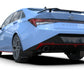 Rally Armor 22-23 Hyundai Elantra N &amp; N Line Black UR Mud Flap w/Red Logo