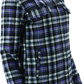 River Road Cameo Flannel Moto Shirt Womens - Small