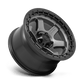FUEL D752 BLOCK 18x9 6x139.7 20 MATTE GUNMETAL WITH BLACK RING
