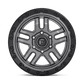 FUEL D701 AMMO 18x9 6x135 -12 MATTE GUN METAL BLACK BEAD RING