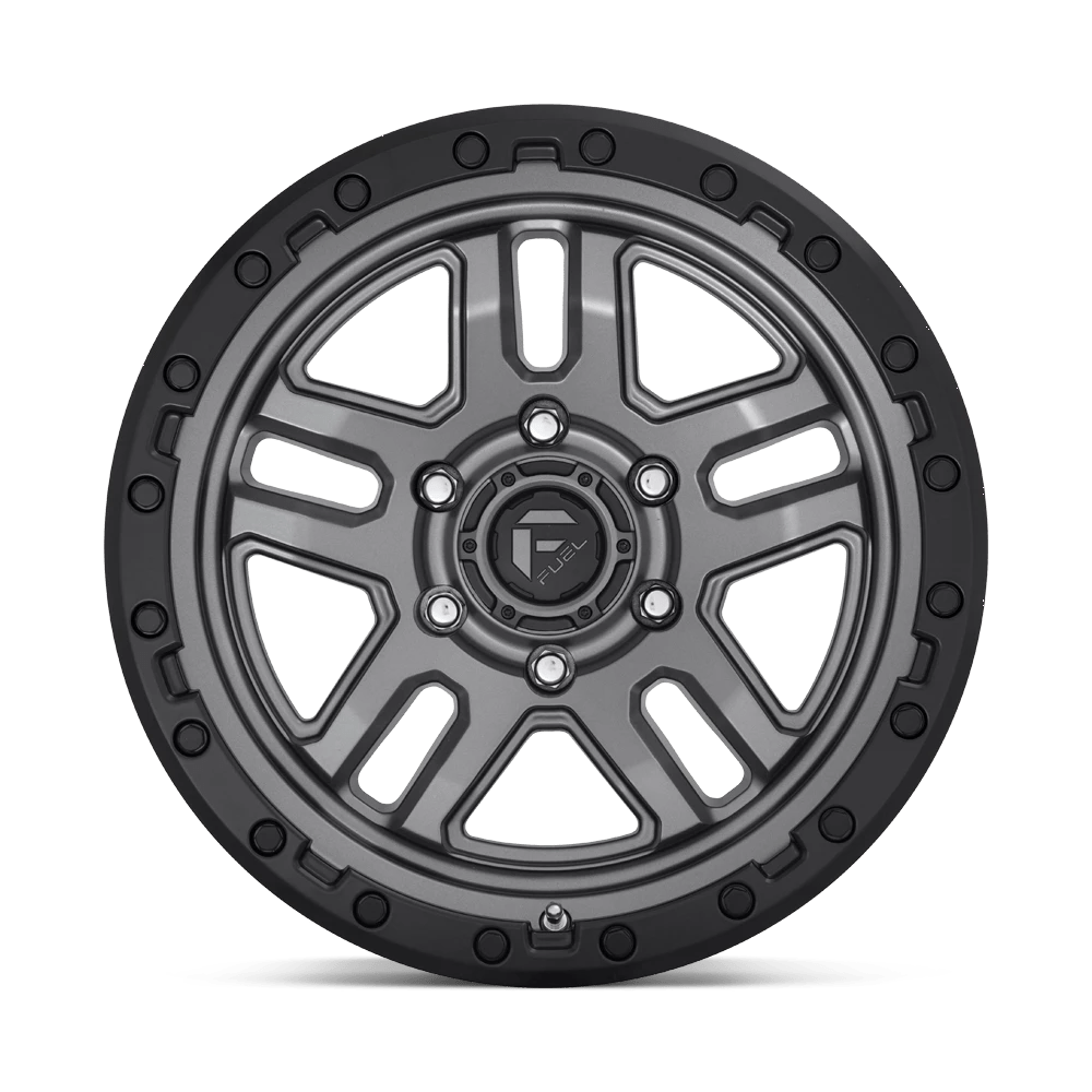 FUEL D701 AMMO 18x9 6x135 -12 MATTE GUN METAL BLACK BEAD RING
