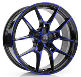OPE FF06 19x9.5 5x114.3 Hyper Tint Blue  | ET  40  | CB  64.1