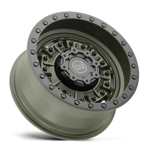 Black Rhino Hard Alloys BR ABRAMS 20X9.5 6X139 -2 112 OD GRN Wheels