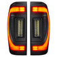 Oracle 19-23 GMC Sierra Black Series Flush Style LED Tail Lights - Factory Halogen