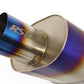 GReddy Universal 3.0in RS-Ti Oval Titanium Muffler