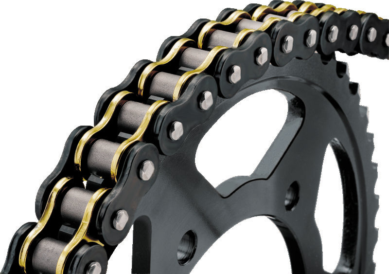 BikeMaster 525x120 BMXR X-Ring Chain - Black/Gold