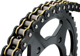 BikeMaster 525x120 BMXR X-Ring Chain - Black/Gold