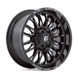 Fuel GLOSS BLACK MILLED D795 20x9 8x180 Wheels