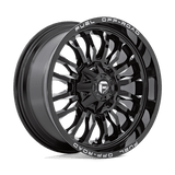 Fuel GLOSS BLACK MILLED D795 22x12 6x135/6x139.7 Wheels