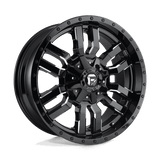 Fuel GLOSS BLACK MILLED D595 20x12 8x170 Wheels