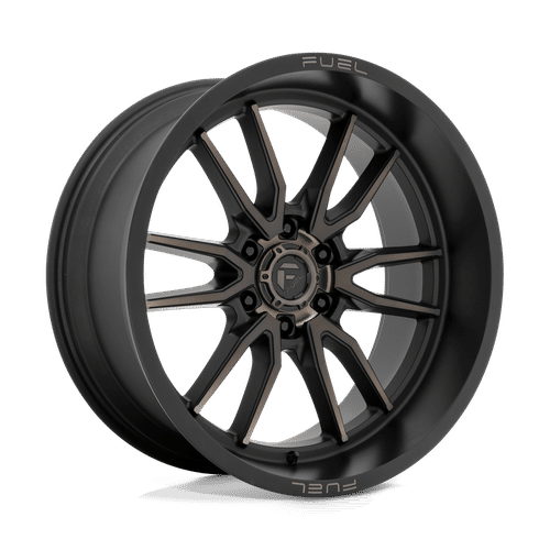 Fuel MATTE BLACK DOUBLE DARK TINT D762 22x10 6x139.7 Wheels