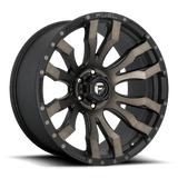 Fuel MATTE BLACK DOUBLE DARK TINT D674 BLITZ 22x12 8x180 Wheels