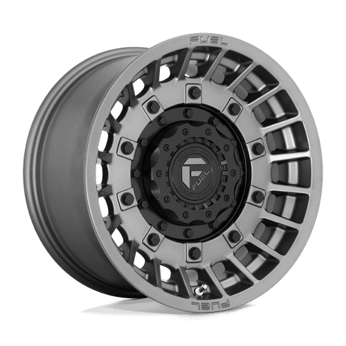 Fuel MATTE ANTHRACITE AND BLACK D726 17x9 5x114.3/5x127 Wheels