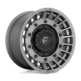 Fuel MATTE ANTHRACITE AND BLACK D726 17x9 5x114.3/5x127 Wheels